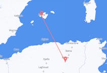 Flyrejser fra Biskra, Algeriet til Palma, Spanien