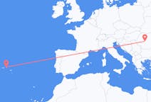 Flights from Terceira Island, Portugal to Sibiu, Romania