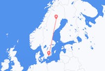 Vluchten van Arvidsjaur naar Ronneby