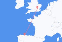 Flights from London, England to Asturias, Spain