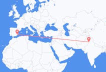 Flyg från Lahore, Pakistan till Murcia, Spanien