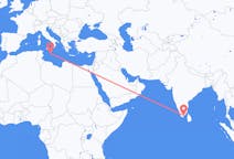 印度出发地 杜蒂戈林飞往印度目的地 马耳他的航班