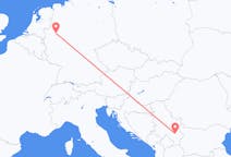 Flyg från Niš, Serbien till Dortmund, Tyskland