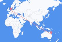 Flyreiser fra Rockhampton, Australia til Amsterdam, Nederland