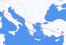 Flyg från Adana till Pisa