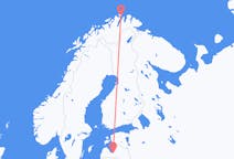Loty z miasta Honningsvåg do miasta Ryga