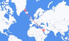 Flights from Jeddah, Saudi Arabia to Ísafjörður, Iceland
