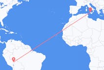 Flights from Puerto Maldonado, Peru to Palermo, Italy