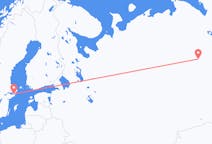 Voli dalla città di Belojarskij per Stoccolma