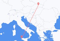 Flyreiser fra Trapani, Italia til Poprad, Slovakia