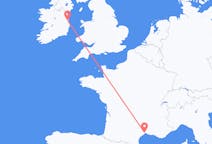 Flyrejser fra Dublin, Irland til Montpellier, Frankrig