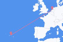Voli da Terceira, Portogallo to Amsterdam, Paesi Bassi
