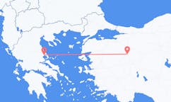 Flyg från Volos till Kütahya