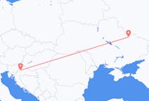 Flights from Zagreb, Croatia to Kharkiv, Ukraine
