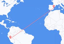 Flights from Huánuco, Peru to Valencia, Spain