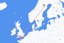 Flights from Alderney, Guernsey to Lycksele, Sweden