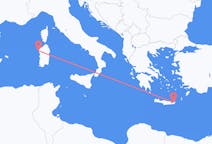 Flights from Sitia, Greece to Alghero, Italy