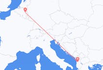 Loty z miasta Liège do miasta Tirana