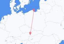 Vols de Bratislava, Slovaquie vers Gdańsk, Pologne