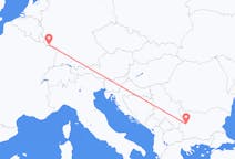 Vluchten van Sofia, Bulgarije naar Saarbrücken, Duitsland