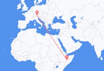 Flights from Gode, Ethiopia to Innsbruck, Austria