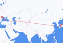 Flights from Kochi, Japan to Constanța, Romania