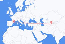 Flyg från Samarkand, Uzbekistan till Barcelona, Spanien