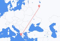 Flights from Moscow, Russia to Cephalonia, Greece