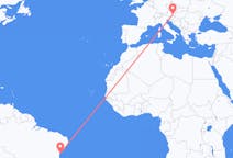 Flyrejser fra Salvador, Brasilien til Graz, Østrig