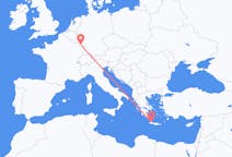 Flüge von Chania, Griechenland nach Saarbrücken, Deutschland