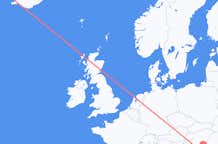 Flug frá Belgrad til Reykjavíkur