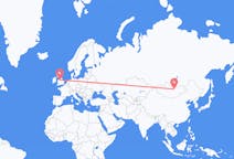Flyrejser fra Ulan Bator, Mongoliet til Manchester, England