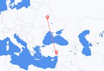 Flyreiser fra Kiev, Ukraina til Adana, Tyrkia