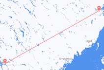 Flights from Skellefteå to Östersund