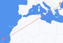 Flights from Sal, Cape Verde to Varna, Bulgaria