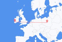 Flights from County Kerry, Ireland to Łódź, Poland
