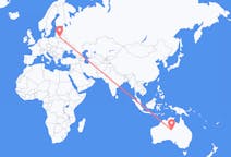 Flyg från Alice Springs, Australien till Vilnius, Australien