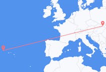 Flights from Košice, Slovakia to Flores Island, Portugal