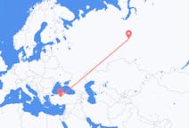 Flights from Surgut, Russia to Ankara, Turkey