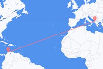 Flyg från Santa Marta, Colombia till Tirana, Albanien