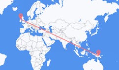 出发地 巴布亚新几内亚芒特哈根前往北爱尔兰的德里的航班