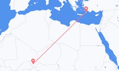 Flights from Niamey to Rhodes