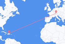 出发地 多米尼加共和国出发地 普拉塔港目的地 德国梅明根的航班