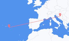 Flyrejser fra Banja Luka, Bosnien-Hercegovina til Ponta Delgada, Portugal