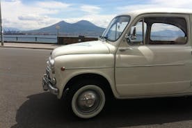 Excursion privée : visite de Naples avec dégustation de mets en Fiat 500 ou Fiat 600