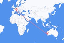 Flyrejser fra Perth til Nice