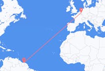 Flights from Paramaribo, Suriname to Maastricht, Netherlands
