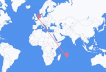 Flyreiser fra Rodrigues, Mauritius til Rotterdam, Nederland
