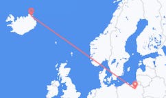 เที่ยวบิน จาก Thorshofn, ไอซ์แลนด์ ถึงซชิตโน, โปแลนด์