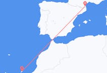 Flyrejser fra Perpignan, Frankrig til Lanzarote, Spanien